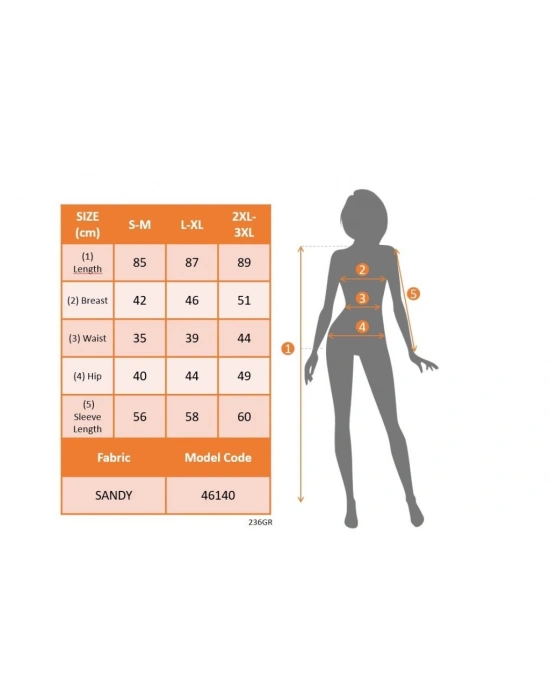 Kadın Uzun Kollu V Yakalısim Detaylı Mini Sandy Elbise