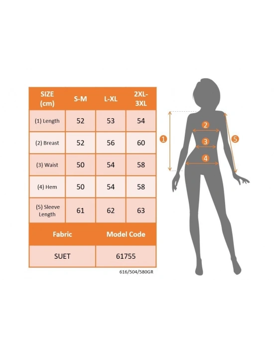Kadın Uzun Kollu Yakalı Kısa Püsküllü Süet Ceket