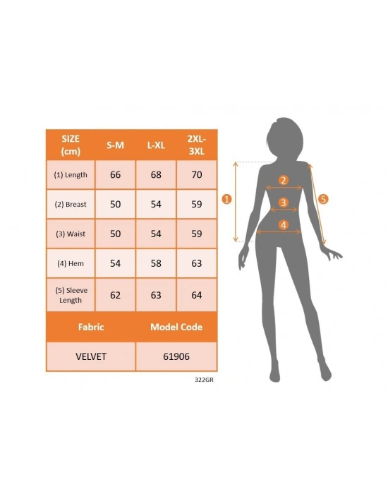 Kadın Uzun Kollu Yakalı önden Düğmeli Cep Detaylı Kadife Gömlek