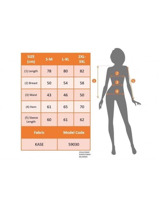 Kadın Uzun Kollu Yakalı önden Düğmeli Kısa Kaşe Kaban