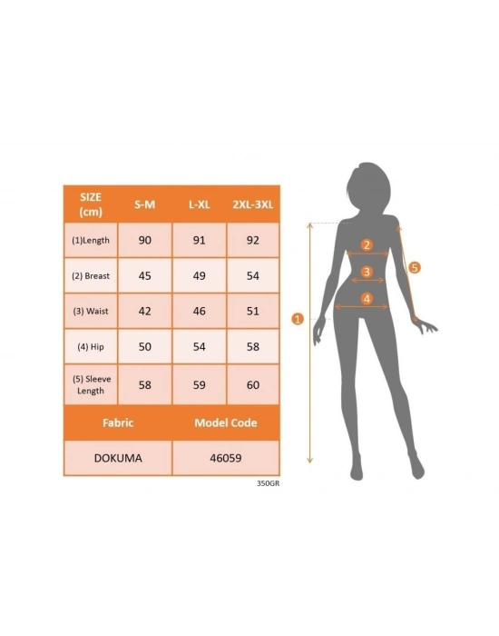 Kadın Uzun Kollu Yuvarlak Yaka Etek Ucu şerit Detaylı Mini Dokuma Elbise