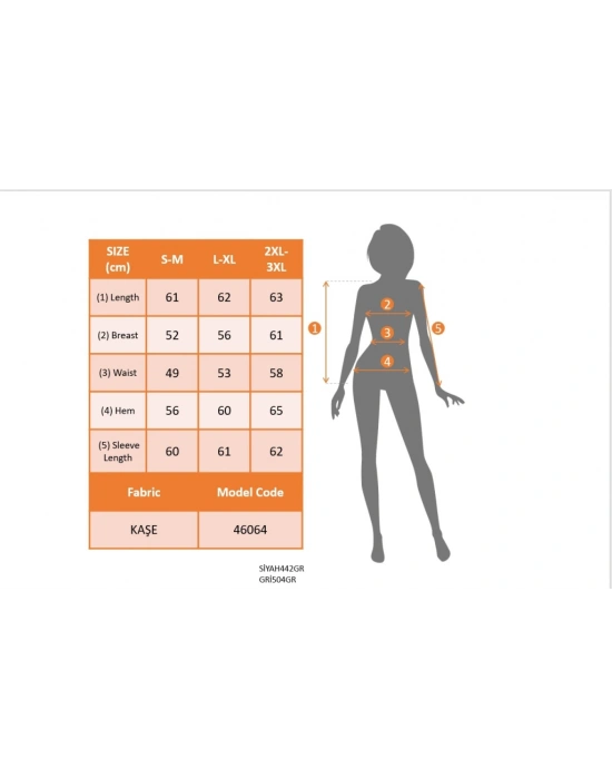 Kadın Uzun Kollu Yuvarlak Yaka önden Düğmeli Kaşe Ceket