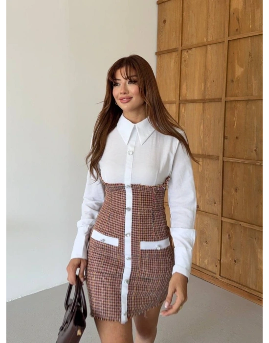 KADIN UZUN KOU CEP VE DÜĞE DETAY İNİ GÖEK EBİE