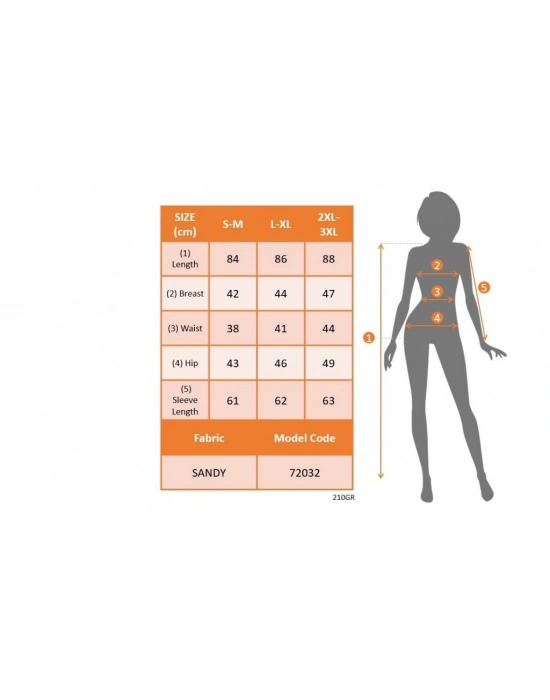 Kadın Uzun Tül Kol ön Kısım Ve Kol Taşlı Sandy Kumaş Mini Boy Elbise