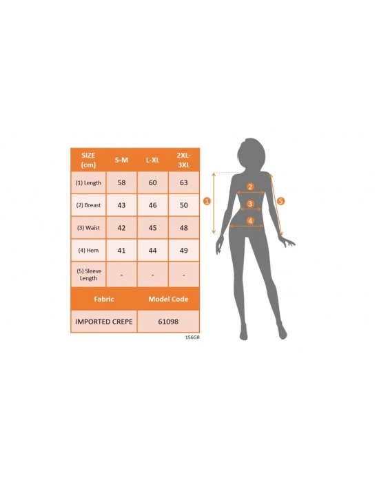 Kadın V Yaka önden Düğmeli Ithal Krep Yelek