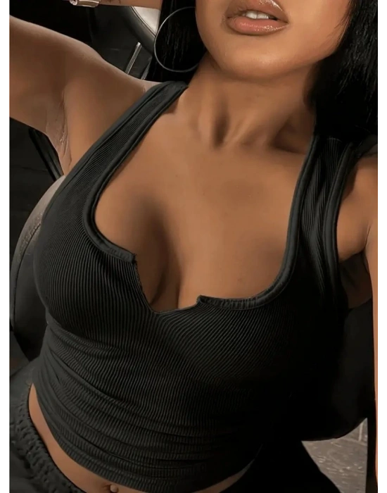 Kadın V Yakalı Kaşkorse Bluz