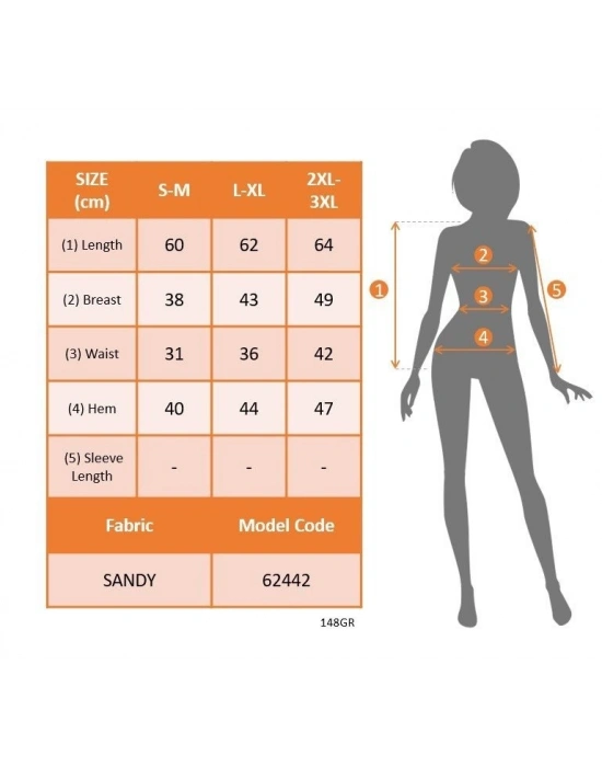 Kadın Yarı Balıkcı Yaka Iç Kısmı Dantel Dış Kısmı Sandy Bluz