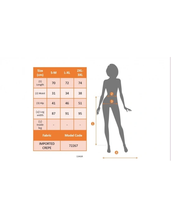 Kadın Yüksek Bel Asimetrik Detaylı Ithal Krep Etek