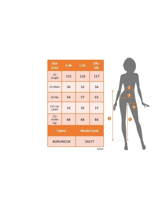 Kadın Yüksek Bel Bol Paça Bürümcük Pantolon