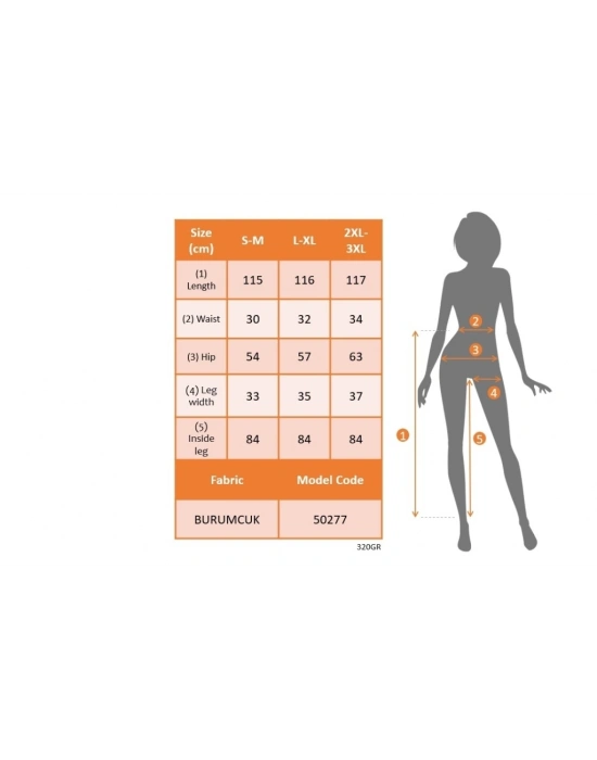 Kadın Yüksek Bel Bol Paça Bürümcük Pantolon