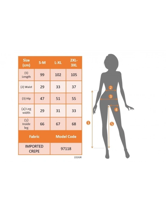 Kadın Yüksek Bel çapraz şerit Detaylı Ithal Krep Pantolon
