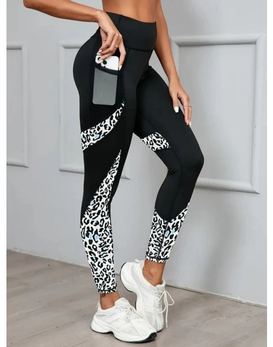 Kadın Yüksek Bel Cep Detaylı Dalgıç Pantolon