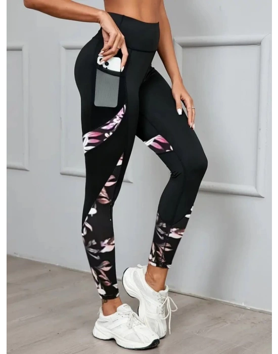 Kadın Yüksek Bel Cep Detaylı Dalgıç Pantolon