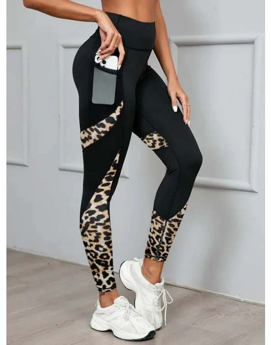 Kadın Yüksek Bel Cep Detaylı Dalgıç Pantolon