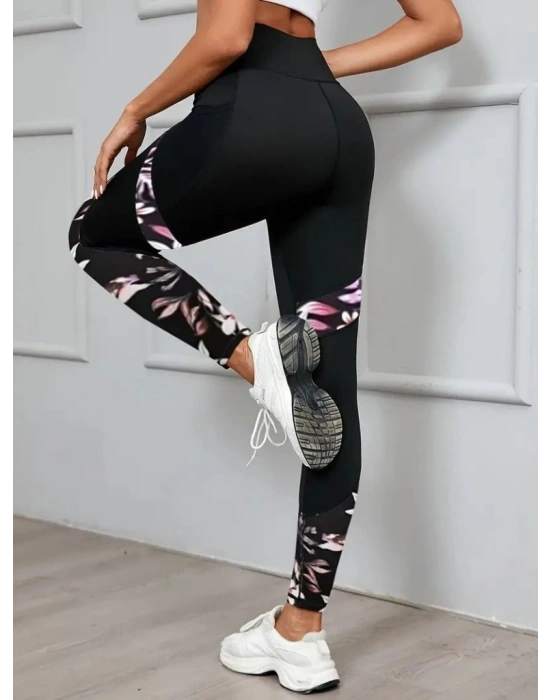 Kadın Yüksek Bel Cep Detaylı Dalgıç Pantolon