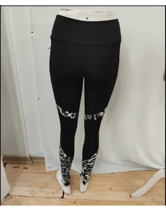 Kadın Yüksek Bel Cep Detaylı Dalgıç Pantolon