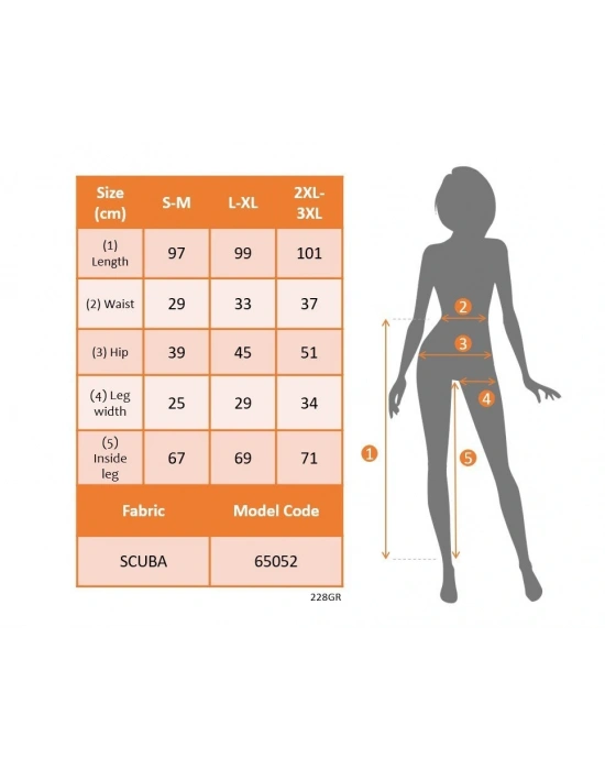 Kadın Yüksek Bel Cep Detaylı Leopar Desenli Dalgıç Tayt