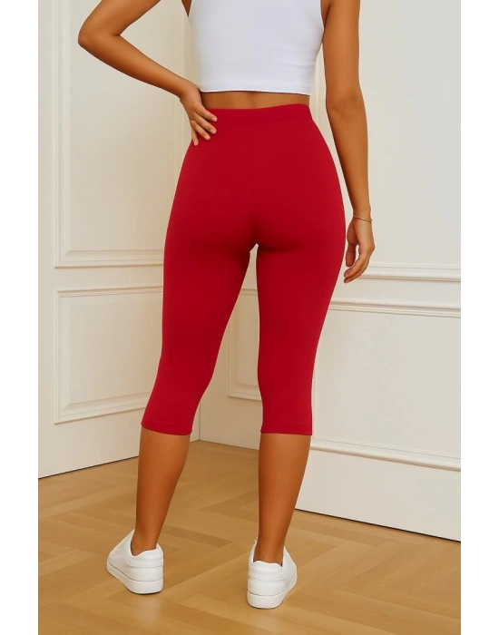 Kadın Yüksek Bel Dalgıç Midi Tayt