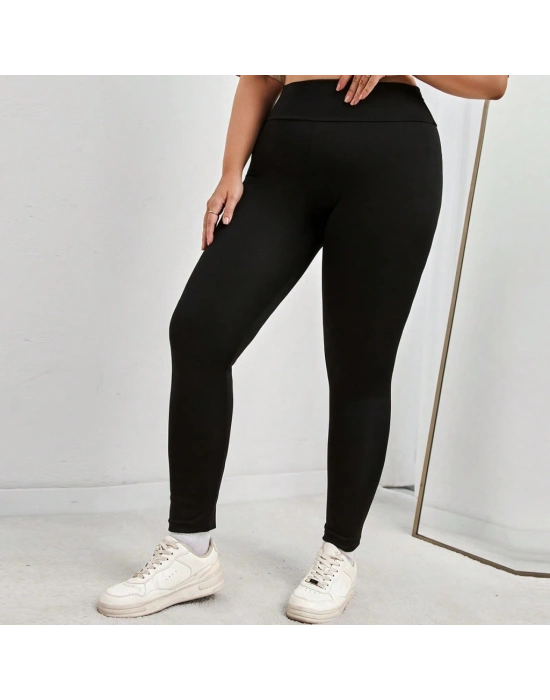 Kadın Yüksek Bel Dalgıç Spor Tayt