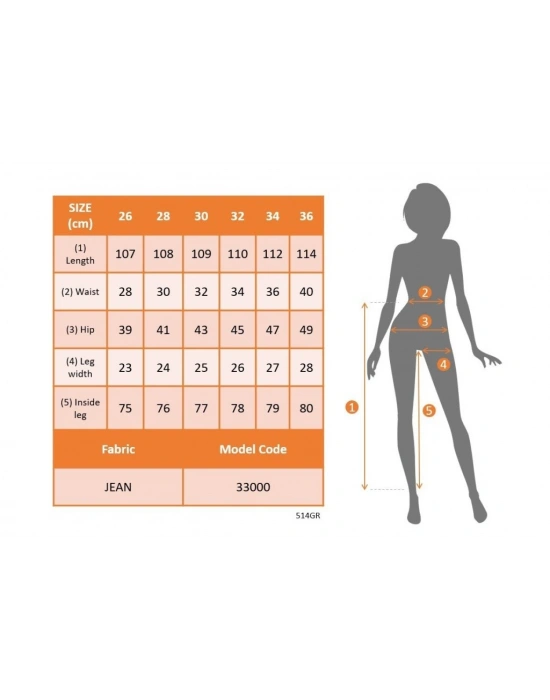 Kadın Yüksek Bel Fermuarlı İspanyol Paçalı Kot Pantolon