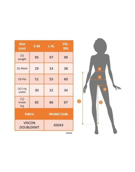 Kadın Yüksek Bel File Detaylı Dar Kesim Viskon Iki Iplik Pantolon