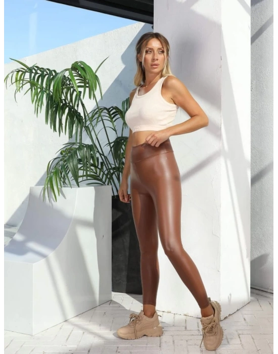 Kadın Yüksek Bel Içi şardonlu Fırsat ürün Toparlayıcı Tayt