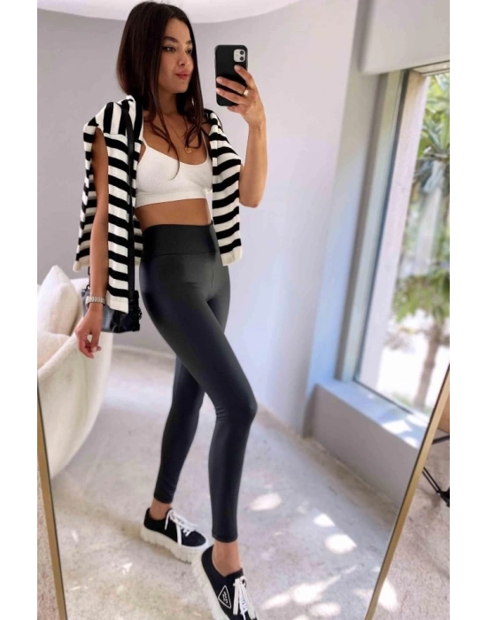 Kadın Yüksek Bel Içi şardonlu Fırsat ürün Toparlayıcı Tayt