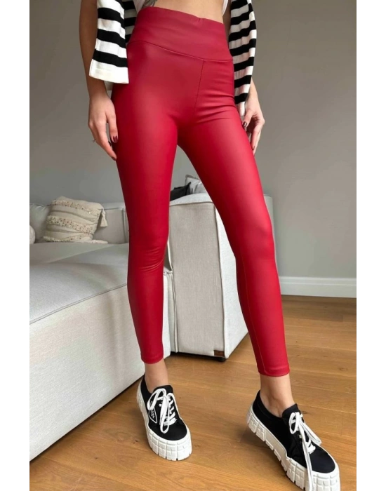 Kadın Yüksek Bel Içi şardonlu Fırsat ürün Toparlayıcı Tayt