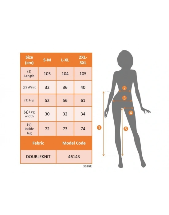 Kadın Yüksek Bel Lastikli Bağcıklı Geniş Kesim Iki Iplik Pantolon