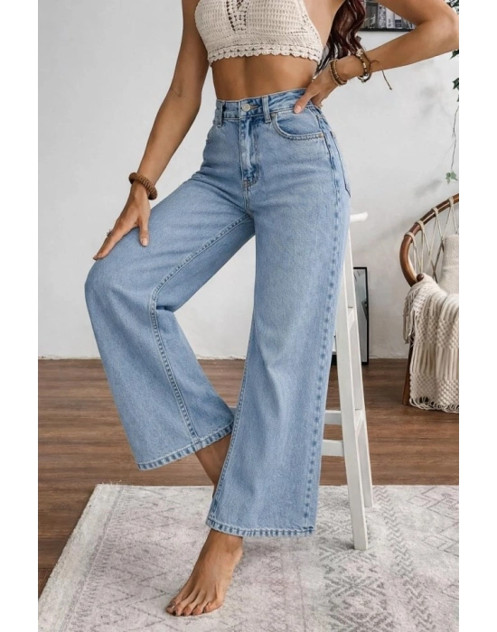 Kadın Yüksek Bel Palazzo Pantolon