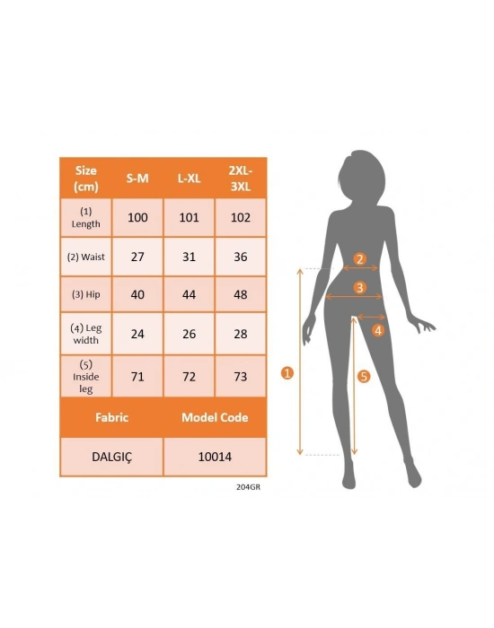 Kadın Yüksek Bel Taşlı Dalgıç Tayt