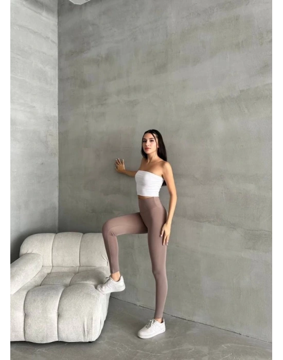 Kadın Yüksel Bel Korse Detay Toparlayıcı Tayt