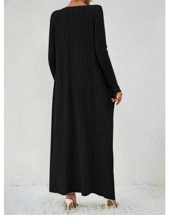 Kadın Yuvarlak Yaka Askılı Krop Bluz Yüksek Bel Tayt Ve Uzun Hırka şardonlu Kaşkorse üçlü Takım