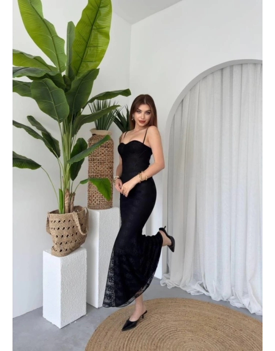 Kalıse İp Askılı Elbise