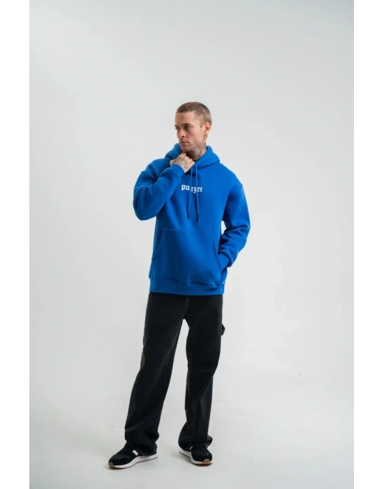 Kapşonlu Double Oversize Dijital Patchli weathirt  avi