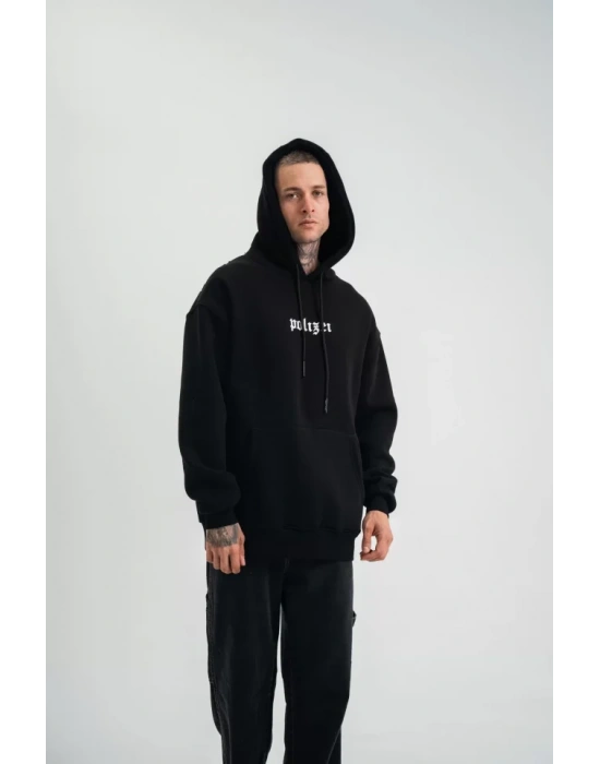 Kapşonlu Double Oversize Dijital Patchli weathirt  iyah