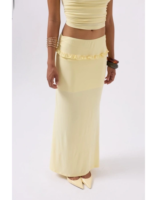 Katlama Bel Detay axi Etek