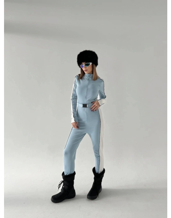 Kemer Detaylı Fermuarlı Tulum  Bebe avisi