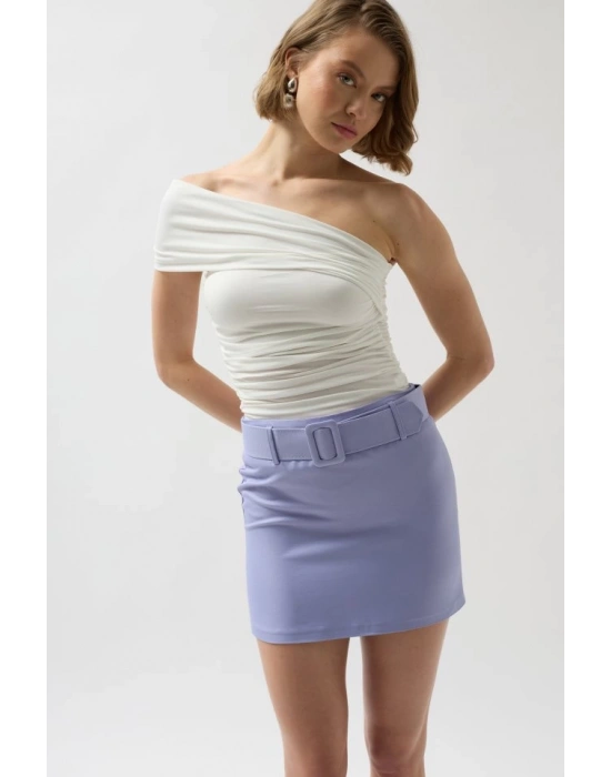 Kemerli Mini Etek