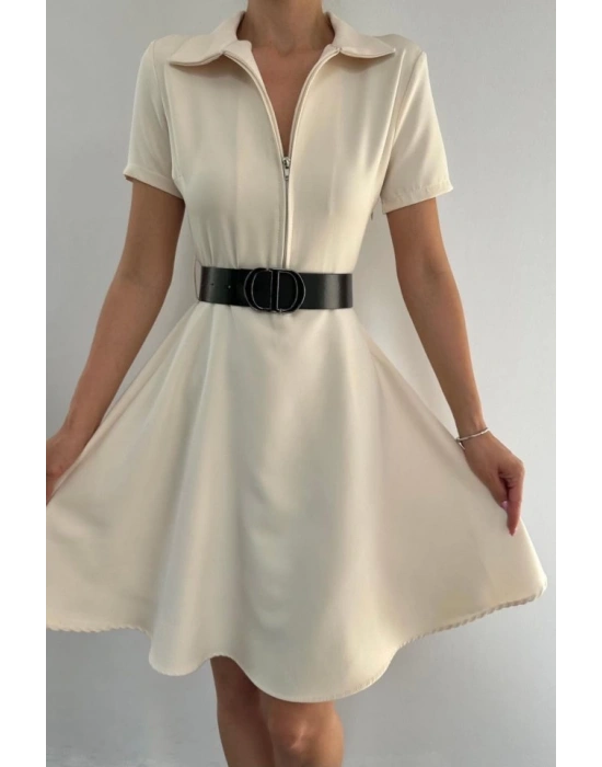 Kemik Kemerli por Elbise