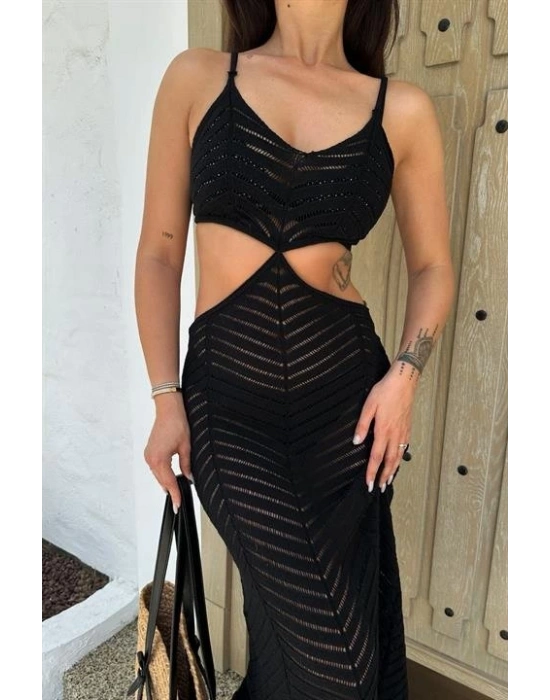 Kerry Sırt Dekolteli Cut Out Elbise 2776