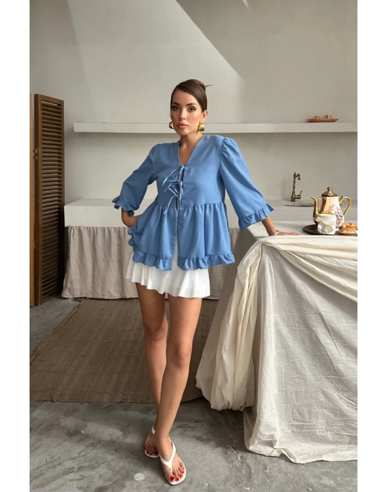 KETEN BUZ ÖNDEN BAĞAAI FIRFIR DETAYI  avi