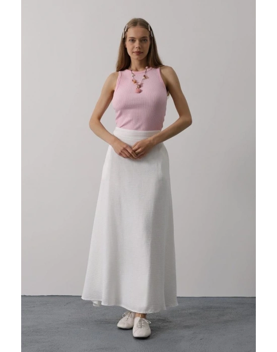 Keten Etek  Beyaz