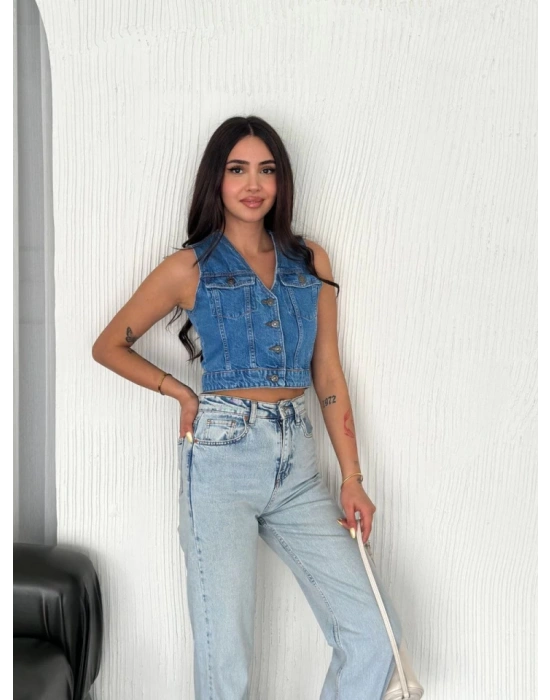Kot Jeans Yelek  avi