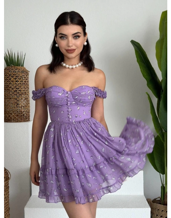 ena Çift Askılı Elbise