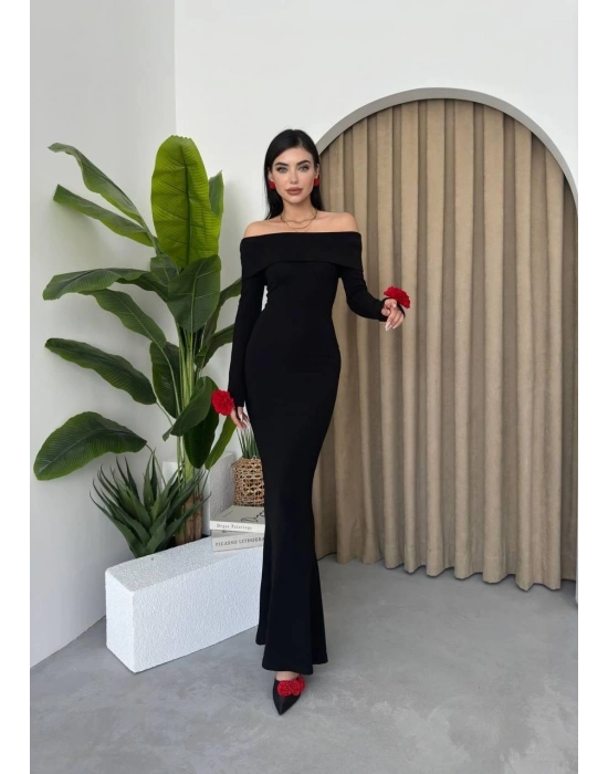 Livora Gül Detay Elbise