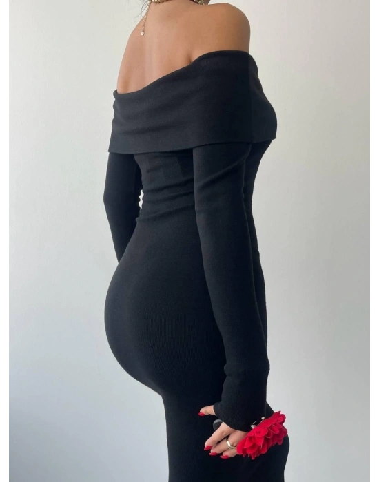 Livora Gül Detay Elbise