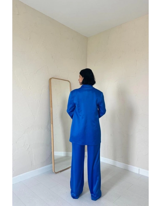 Mavi aten Ceket Ve Pantolon Takım