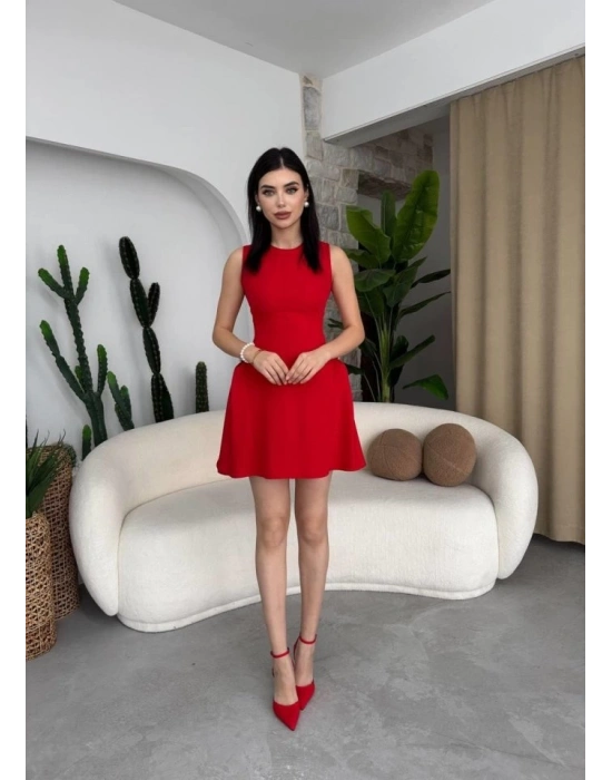 More İnci Detaylı Elbise