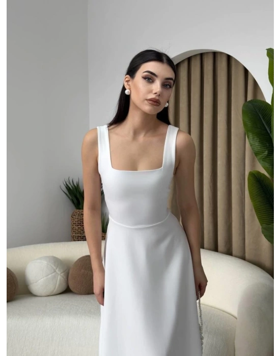 Neapolitan Askılı Elbise